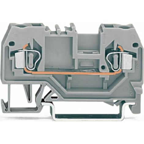 Connettore per sbarra collettiva a 2 fili da 2,5 mm² grigio 280-901 (1/2)