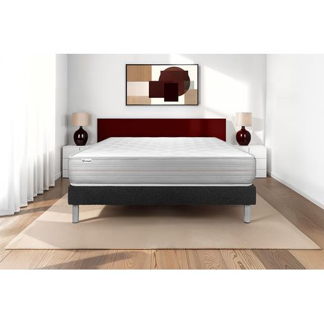 Matratzenset VITALMEMO 135 x 190 cm Bettrahmen Kit schwarz (1/5)