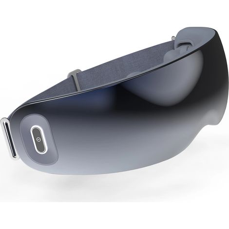 SKG E7-EN Augen- und Schläfenmassagegerät – Silber 1500 mAh mit USB-C Kabel (1/5)