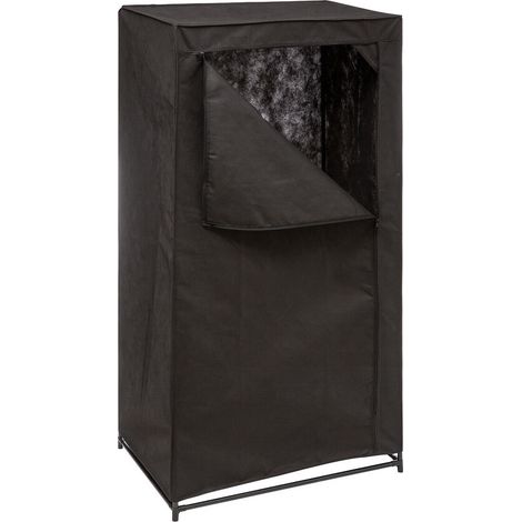 Wardrobe with fabric cover - 70 x H. 148 cm (1/3)