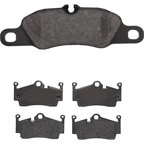 KIT PASTIGLIE FRENO ANTERIORI E POSTERIORI compatibile con RENAULT CLIO IV (BH) / PASTIGLIE FRENANTI AUTO OEM P 68 065  P 68 033,FDB4907 / SOSTITUZIONE DIRETTA / BASSA POLVERE / SILENZIOSO