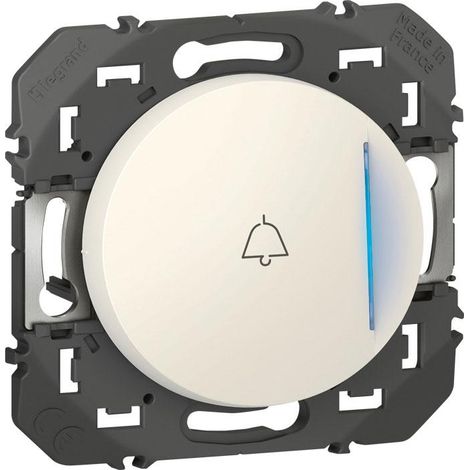 Poussoir lumineux avec marquage cadenas à équiper d'un voyant dooxie blanc LEGRAND 600015
