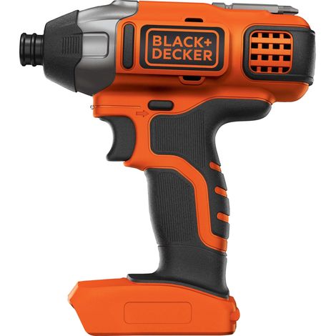 Black & Decker BDCIM18N-XJ destornillador eléctrico y llave de impacto 3000 RPM Negro, Naranja