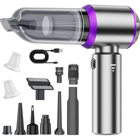 4 en 1 Aspirateur à Main sans Fil,22000PA,3 Vitesses,6000mAh (1/5)