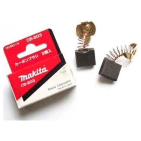 Lot de 2 charbons CB 203 pour outils électriques - MAKITA 191953-5