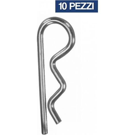 COPPIGLIA A MOLLA FERMO PER ASSE ALBERI SOSTEGNO R VARIE MISURE 11657V MM 6X114 (14391)