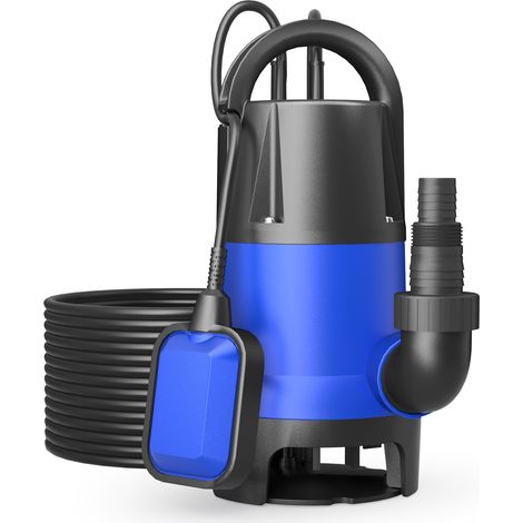 Schmutzwasserpumpe 900 W 14000 l/h Tauchpumpe Gartenpumpe Brunnenpumpe Entwässerungspumpe