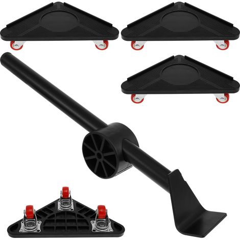 Moteur de meuble - Kit d'outils haute capacité de charge - Roulettes rotatives à 360 ° - Mover de meubles polyvalents - Outil de levage pour canapés, réfrigérateurs, bureaux de lit (1/5)