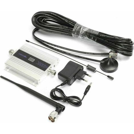 Amplificateur de signal GSM 900MHz – Répéteur 2G 3G 4G – Gain Uplink 55dBi, Downlink 60dBi – Pour zones à faible signal (1/3)