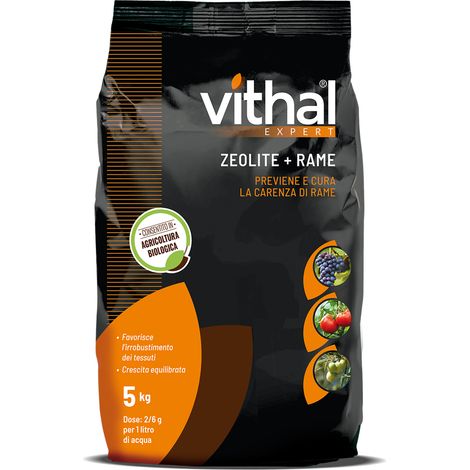 ZEOLITE CON RAME POLVERE MICRONIZZATA LINEA 'EXPERT' Kg.5  - VITHAL