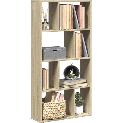 Bücherregal Sonoma-Eiche 60x20x120,5 cm Holzwerkstoff