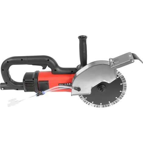 Scie à béton électrique, profondeur de coupe de 68 mm, vitesse de 7000 tr/min, puissance de 2700 W (1/2)
