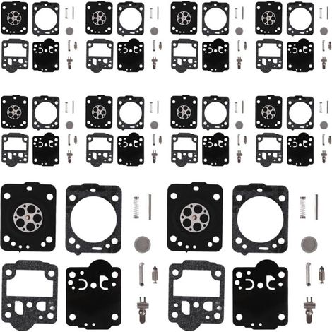 Kit de Carburateur 10 Ensembles Compatible avec 240 236 235 435 E CS2238 CS2234 RB149 Ensemble Diaphragme (1/4)