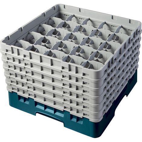 Casiers de lavage - haut max 32 cm - 50 x 50 x 34.9 cm - Vert - Lot de 2 - Cambro
