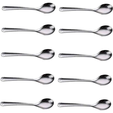 Cuillère À Soupe - Inox 18/10 - Longueur 21 cm - Pour Riz Soupe Sauce - Lot De 20 (1/5)