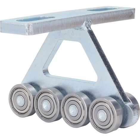 Ligne d'assemblage de poulies à huit roues de type T pour rideaux, armoires en acier inoxydable et composants de poulies de cuisine (1/5)