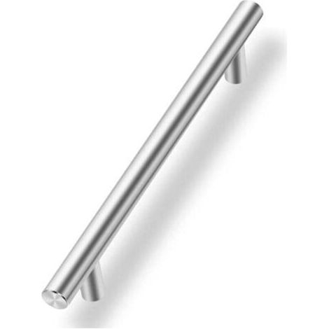 Lot de 10 Poignee de Meuble Cuisine,Poignet de Porte Cuisine en Acier Inoxydable Poignée Tiroir Entraxe 160mm Poignee Porte Cuisine Poignée Porte Cuisine,Surface Brossée (1/4)
