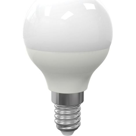 Bombilla LED de 7W E14 G45, luz fría 6000K (1/4)