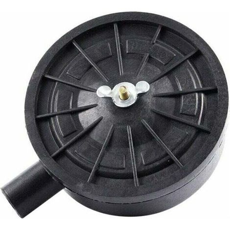 Filtre à Air Compresseur Filtration Silence 20mm Filetage Mâle Noir (1/4)
