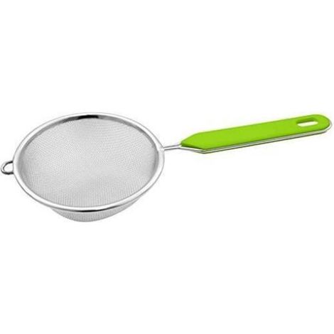 Fackelmann Passoire Acier Inoxydable/ABS Vert/Argent 10 cm - 42432