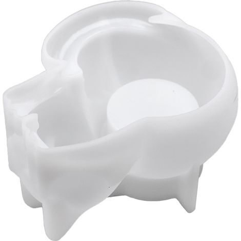 Moule en silicone pour porte-bougie Moules en silicone pour porte-bougie – Moule créatif en forme de chat (1/5)