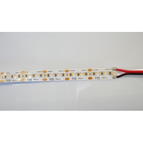 Ruban bandeau LED souple longueur 5m 18W/m 3000K 1297lm/m dimmable alim 24V (non incl) IP20 FORT FLEX EUROPOLE