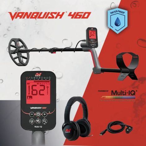 Minelab Metal Detector Multifrequenza Vanquish 460