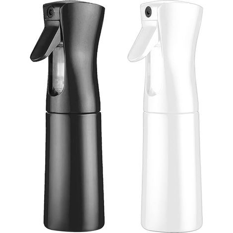 Confezione da 2 flaconi di lacca per capelli da 200 ml con atomizzatore a pressione ultrafine e getto continuo, ideale per piante, saloni di parrucchieri, cura della pelle e pulizia. (1/5)