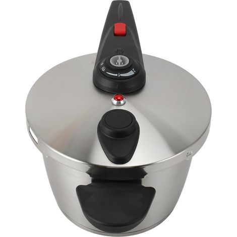 Elektrischer Schnellkochtopf aus explosionsgeschütztem Edelstahl 304 für Herdplatten, 5 Liter, ideal für schnelles Kochen in der heimischen Küche (1/5)