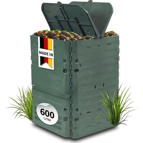 GARANTIA THERMO-KING compostiera 600 litri verde