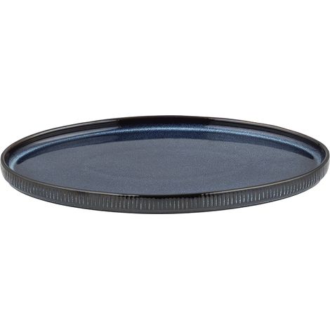 Plat Evia bleu marine 32 x 18 cm (1/2)