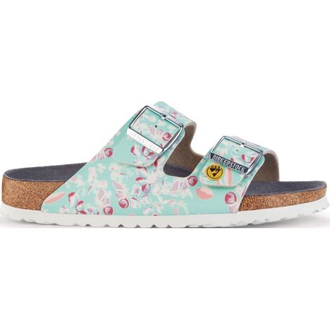 Sandali Arizona ESD Taglia 41 fiore campo menta Birko Flor EN 61340