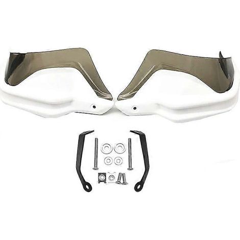 Protège-mains compatibles avec la moto CFMOTO 800MT : protection contre le vent et le vent (blanc et vert) (1/5)