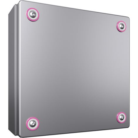 Rittal Klemmenkasten KX 1562000, 200x200x80mm, Edelstahl 1.4301, Edelstahl (1/4)