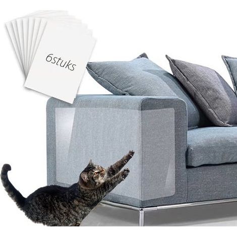 Longziming - Draps anti-griffures - Protection anti-griffures pour chats - Protection des meubles pour chats - Matériau durable - Faciles à installer - Protègent les meubles - Flexibles et adaptables (1/5)