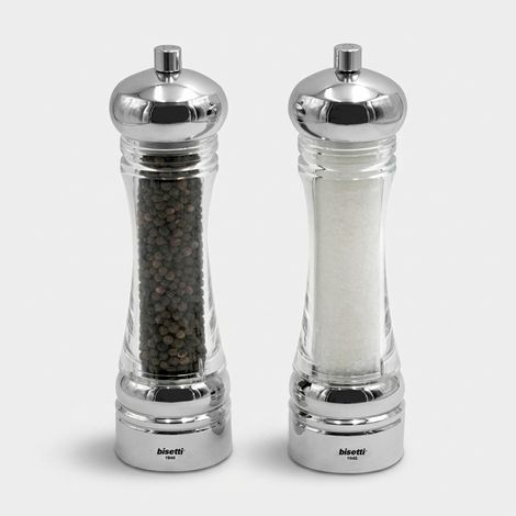 Transparente Salz- und Pfeffermühle für Tisch und Küche 21cm Pierre Gourmet (1/3)