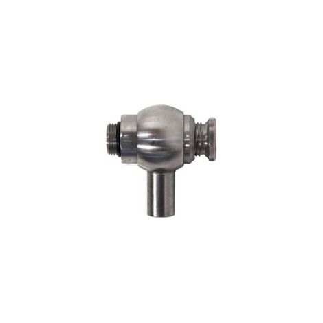 Rubinetto a Vite in Acciaio Inox per Fusti e Serbatoi m ½