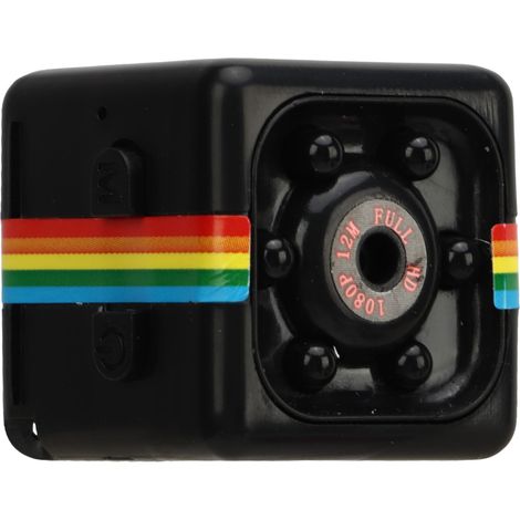 Mini caméra HD 1080p pour sports de plein air, petite caméra de sécurité infrarouge avec vision nocturne et Wi-Fi sans fil (1/5)