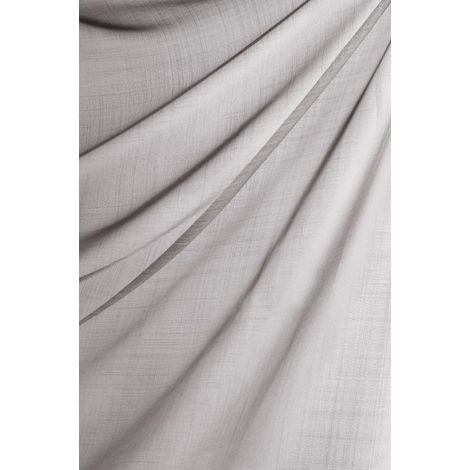 Paire de vitrages unis - 60x140cm - Gris