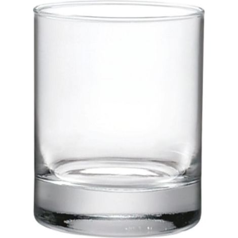 30 cls vaso whisky bajo gina  similar vaso cortina bormioli - caja 6 unidades