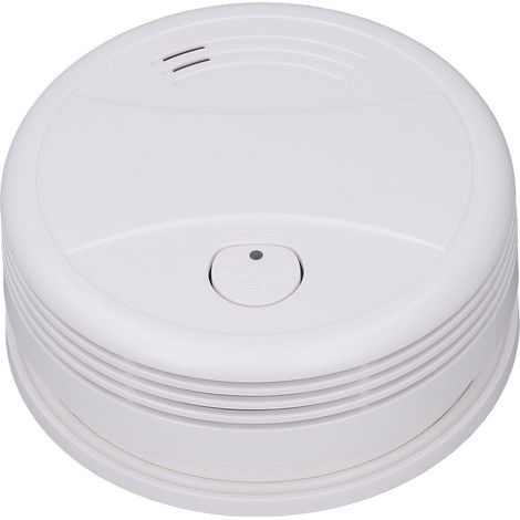 Rauchmelder, batteriebetrieben, flammhemmendes ABS-Gehäuse, Rauchmelder mit fotoelektrischem Sensor (1/5)