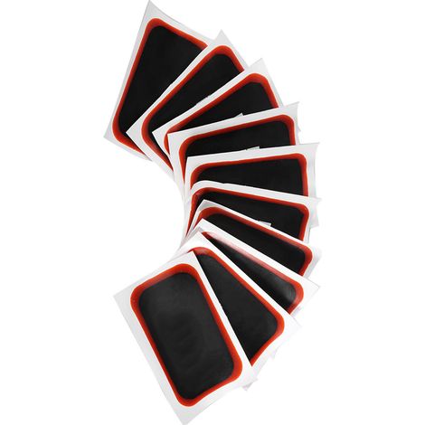 Lot de 10 pièces 70x120mm patchs de réparation universels pour pneus radiaux voiture moto (1/5)