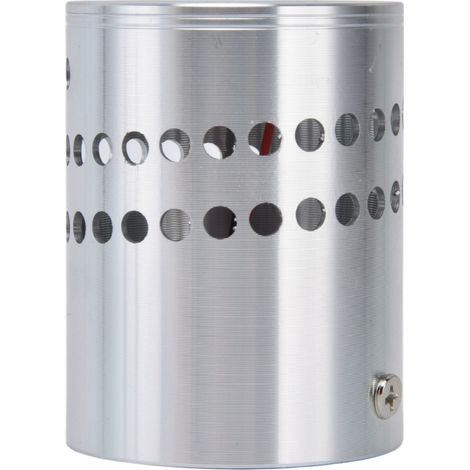 Aplique de pared LED de aluminio en espiral, resistente al calor, 3W, regulable, 90-100 lm, AC85-265V, luz blanca cálida.
