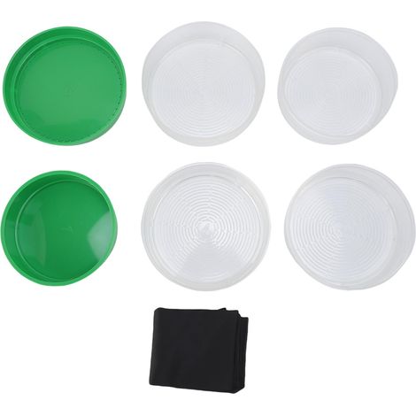 Germoir rond empilable, gain de place et haute efficacité, idéal pour la cuisine. (1/5)