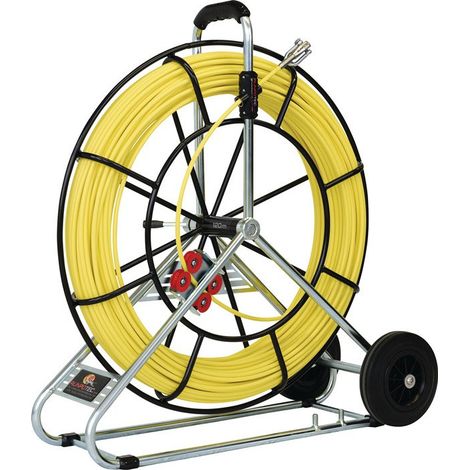 Cinta de varilla de fibra de vidrio-L.120m doblado-R.620mm cable-D.9mm RUNPOTEC
