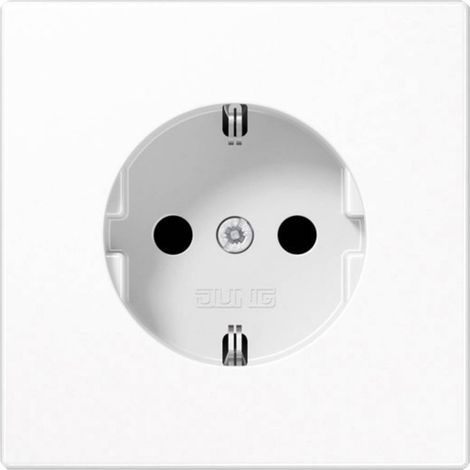 Jung Frutto Presa schuko LS plus, LS design, LS 990 Bianco alpino LS1520WW 1 pz. (1/3)
