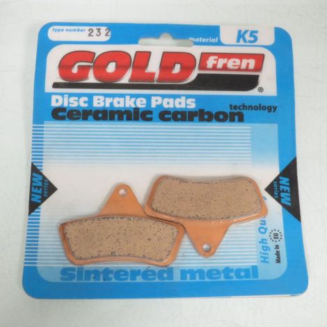 Bremsbelag Gold Fren für Quad Arctic cat 250 4X4 1999 bis 2004 (1/3)