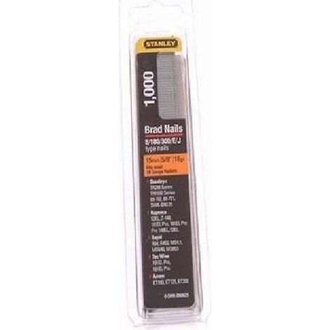 Stanley lot de 1000 agrafes STA0SWKBN062 15 mm, 0-SWK-BN0625 (1/2)