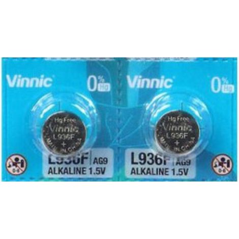 .2 piles AG9 Vinnic /L936/SR936/SR45/394/524/RW33.