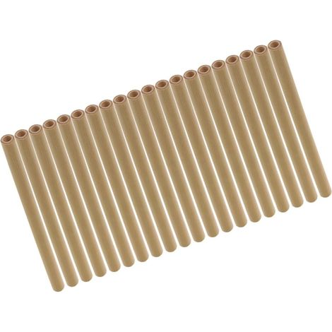20 Stück Bambus Mauerbienenröhren 20cm Wabenform Nisthilfe